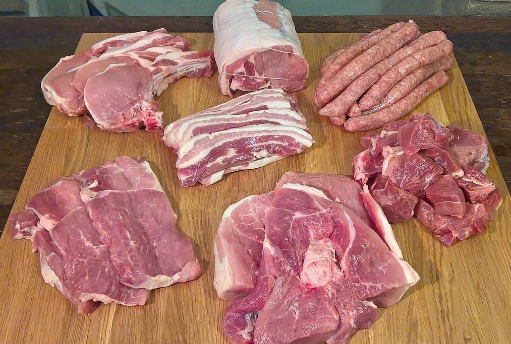 Colis de Viande de Porc  10 kg Sous Vide en portions pour plus de confort!